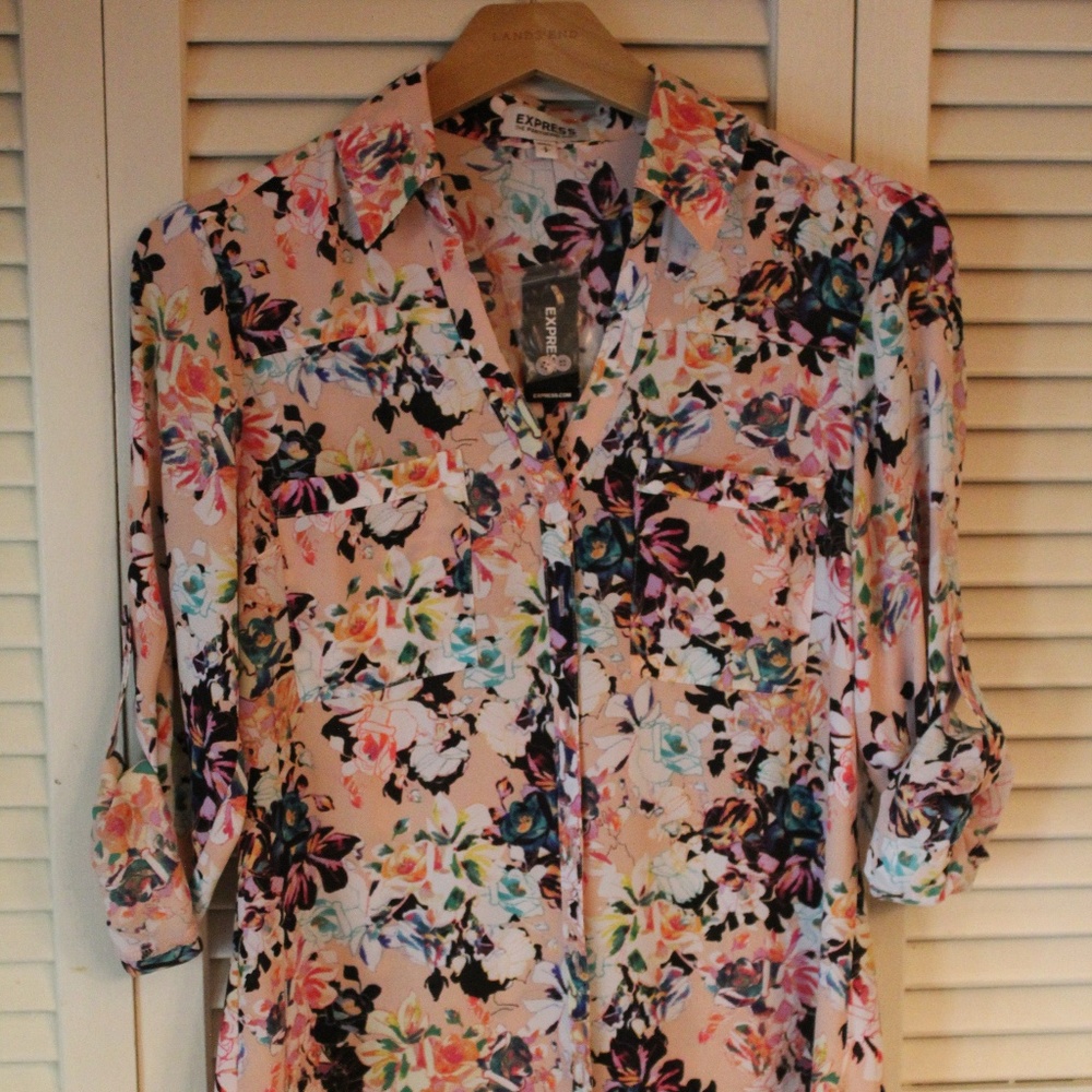 Express Portofino Shirt NWT
